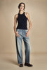 ZELDA denim cropped