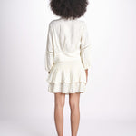 camicia con nodo MARIABL NACRE laraethnics 