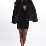  MAEVE KNIT MINI BLACK rebecca vallance 