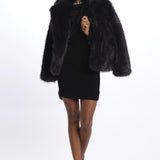  MAEVE KNIT MINI BLACK rebecca vallance 