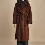 cappotto vestaglia double CELIA IO111046 BR248 ivy oak 