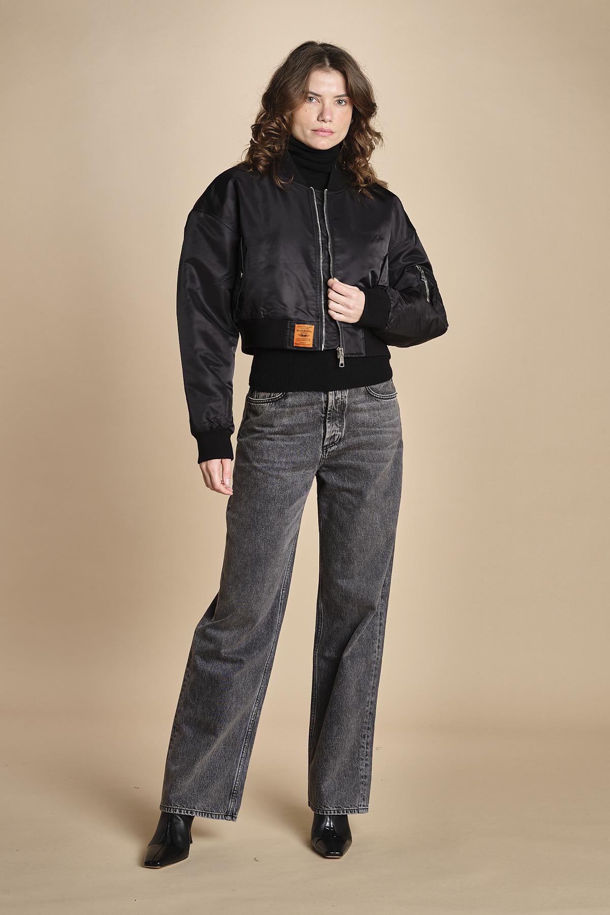 bomber corto BMMAN202F5 BLACK bombers original 