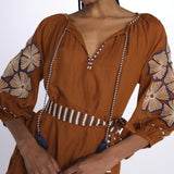 benaras soleil BE24909ABROWN NAVY KORA
