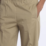 Pantalone PENSIL cotone con elastico PENSIL KHAKI true avenue 