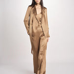 pantalone in seta JF009609 CINNAMON 0605 joseph 