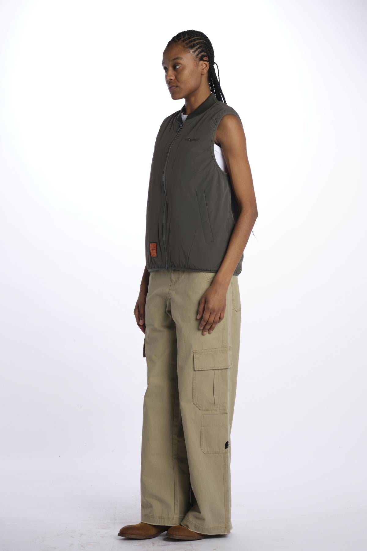 Gilet unisex RENO KHAKI bombers original 