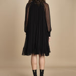 DOLLY MINIABITO IN VOILLE DOLLY BLACK mes demoiselles 