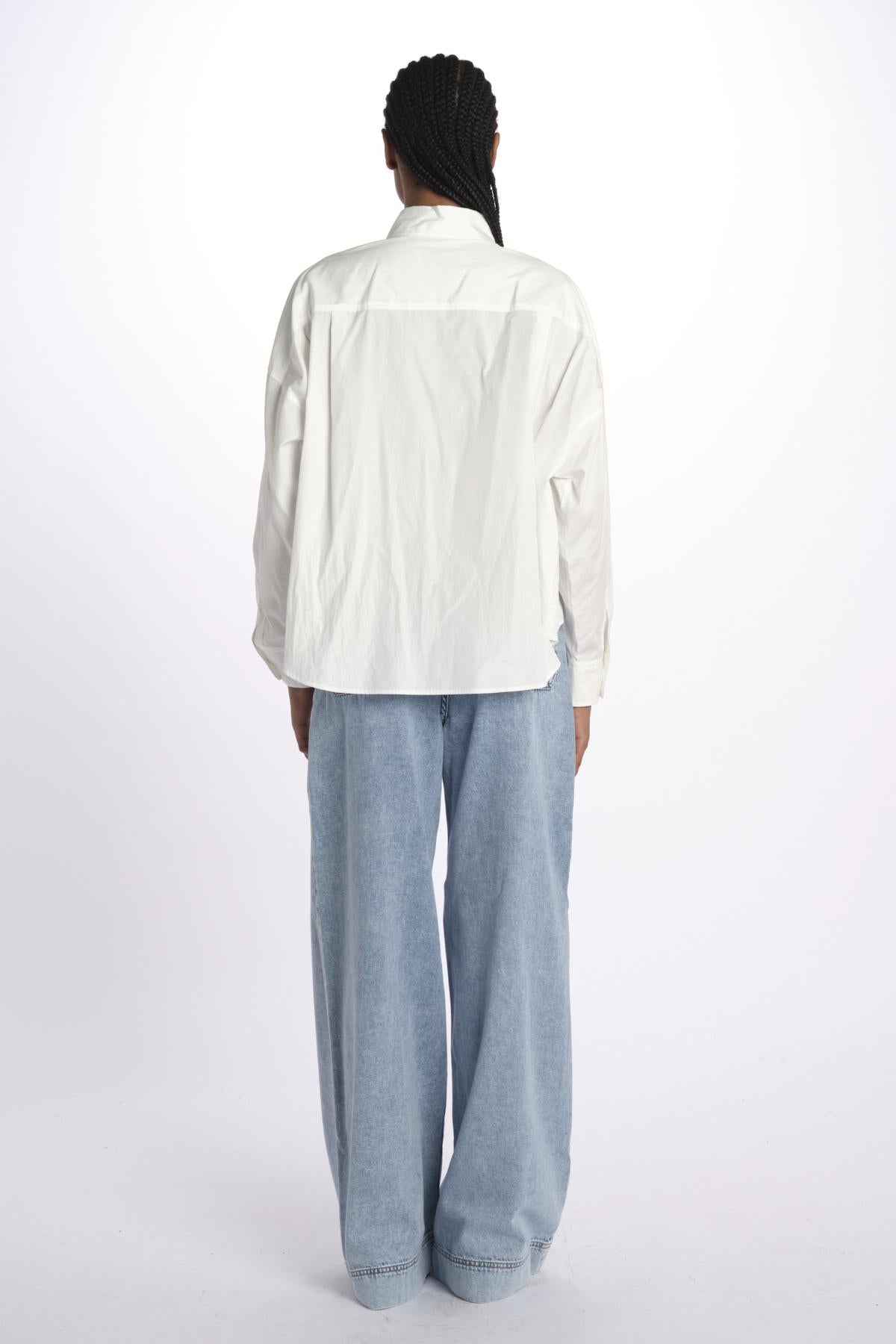 Camicia AUREO 2515111071600 001BIANCO weekend maxmara 