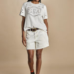 t-shirt con ricamo MARIE 072 WHITE sea ny 