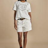 t-shirt con ricamo MARIE 072 WHITE sea ny 