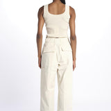 Pantaloni con tasconi LS2511PT008IV IVORY le 17 septembre 