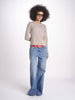 t-shirt girocollo manica lunga