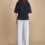 t-shirt girocollo manica corta 3712 851 circolo 1901 