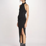 abito lungo con nodo DREAMLIKE NERO undress code 