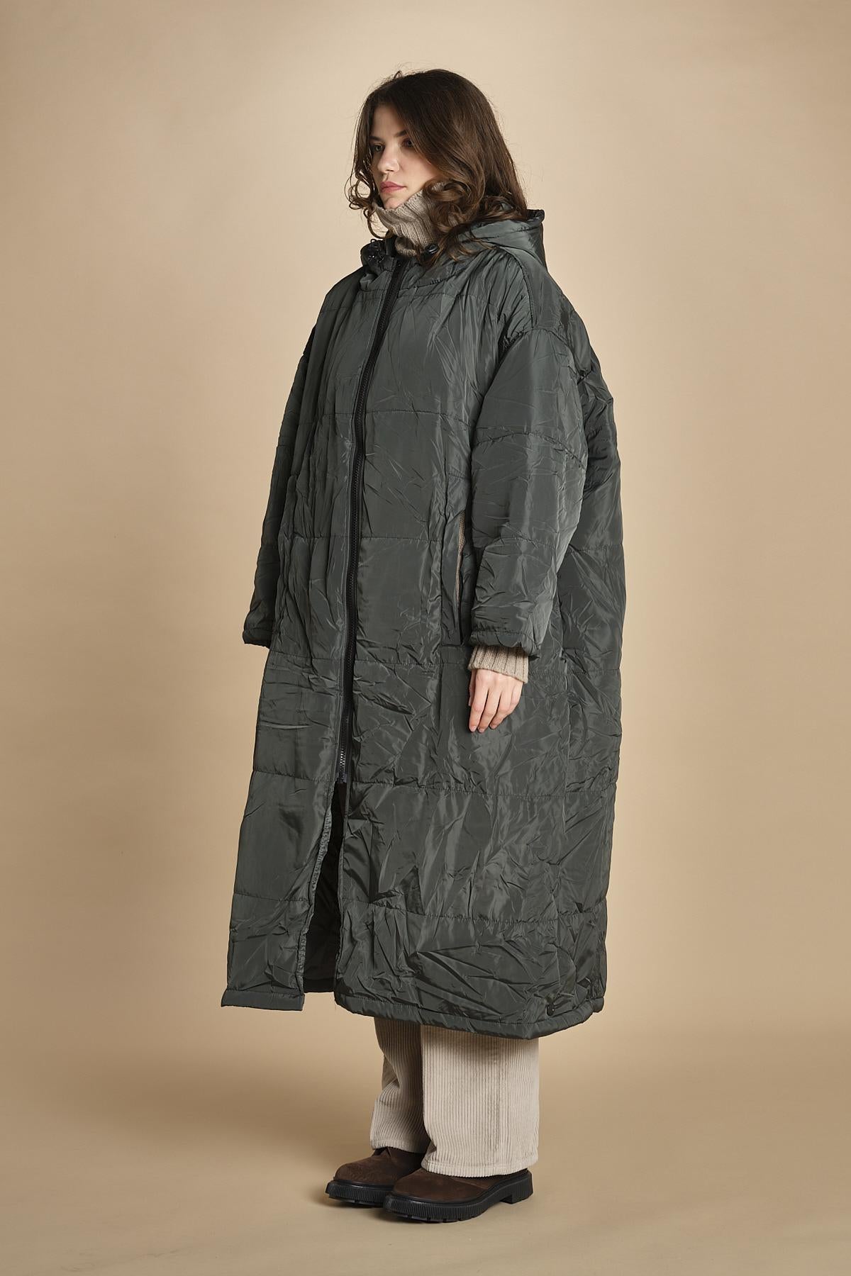 piumino lungo. 90110 FOREST sittingsuit 