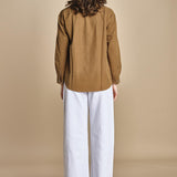 CINEMA camicia con automatici BECH605 MOCHA hartford 