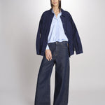 camicia con collo guru 5416 07126 AZZURRO aspesi 
