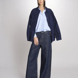 camicia con collo guru 5416 07126 AZZURRO aspesi 