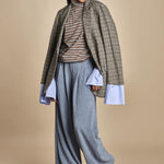 KATHERINE pantaloni in velluto rocciatore con pinces MJD217AA43894 V.450 jejia 