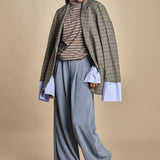 KATHERINE pantaloni in velluto rocciatore con pinces MJD217AA43894 V.450 jejia 
