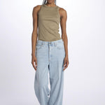 Denim LE LOW BAGGY fondo stracciato LLBW967 ATTIE frame 
