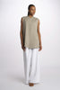 1331 gilet lino enzimato