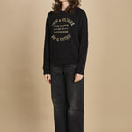felpa girocollo. JWSL00001 NOIR 001 zadig & voltaire 