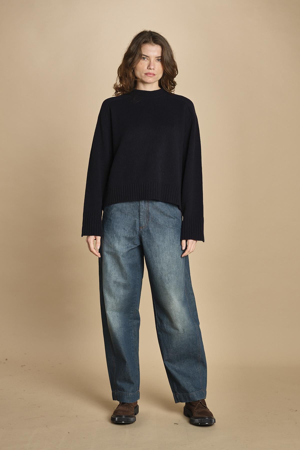 girocollo over. PUL0079 NAV0125W soeur 
