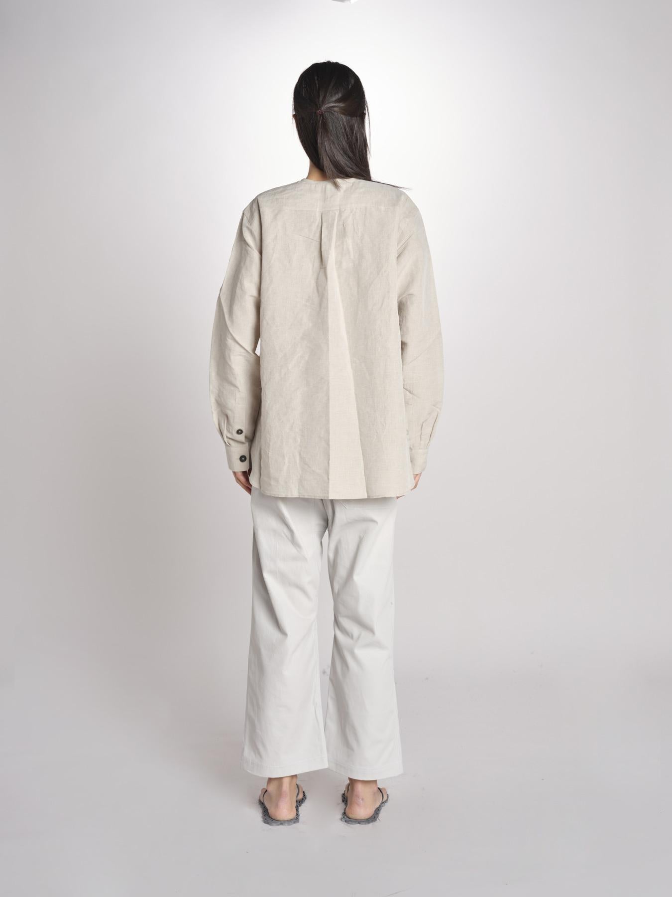 Giacca camicia in denim BARNA LION NATURAL sofie d'hoore 