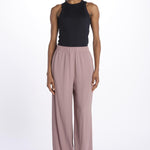 Pantalone con elastico 40805-412 BOIS DE ROSE federica tosi 