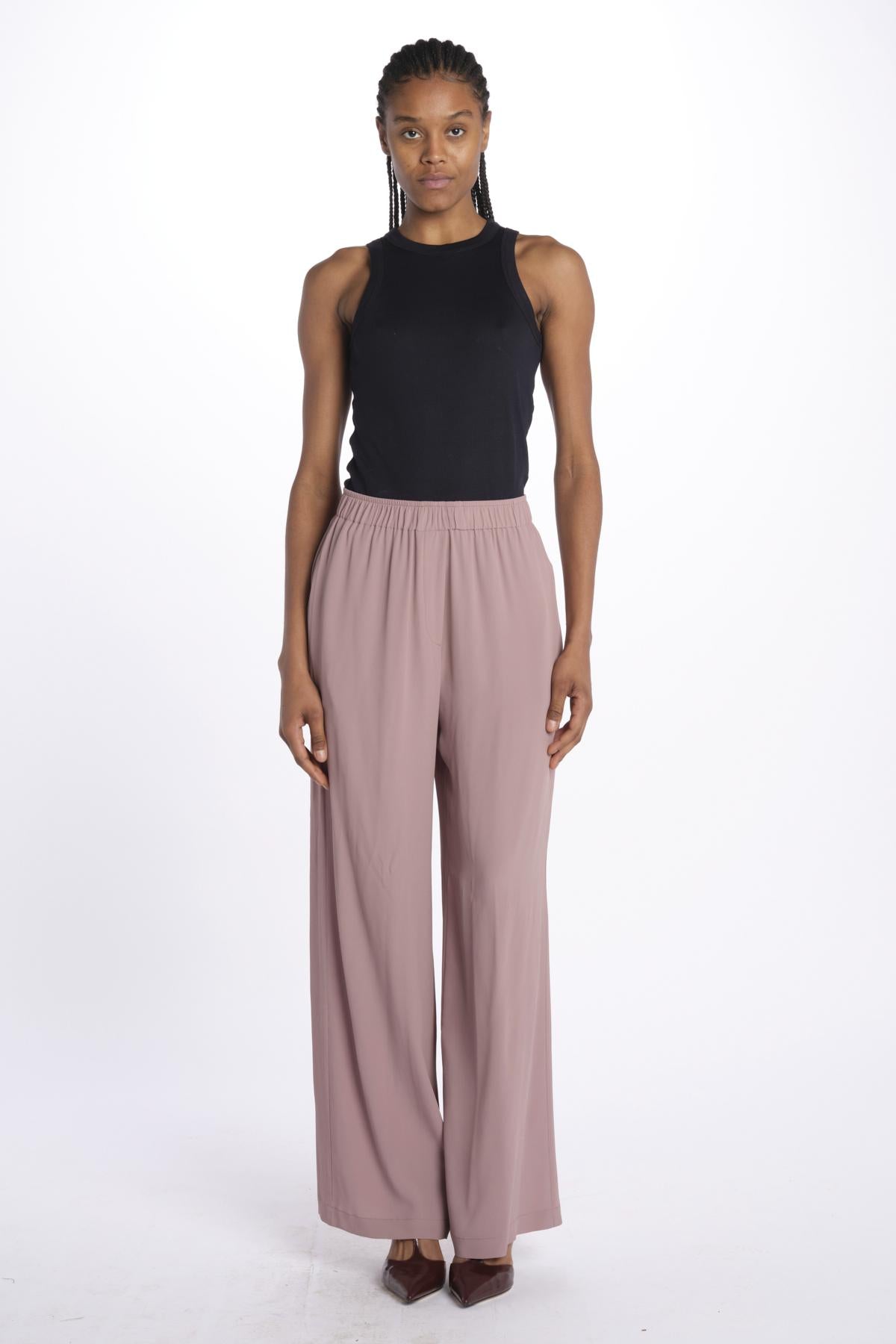 Pantalone con elastico 40805-412 BOIS DE ROSE federica tosi 