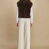 gilet in ecofur. GABI MARRON giovanni paris 