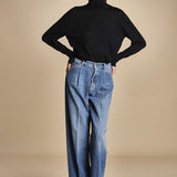 denim over con pinces VELIS OPEN BLUE true avenue 
