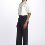 T-Shirt cropped logo Z500 NATURALE aspesi 