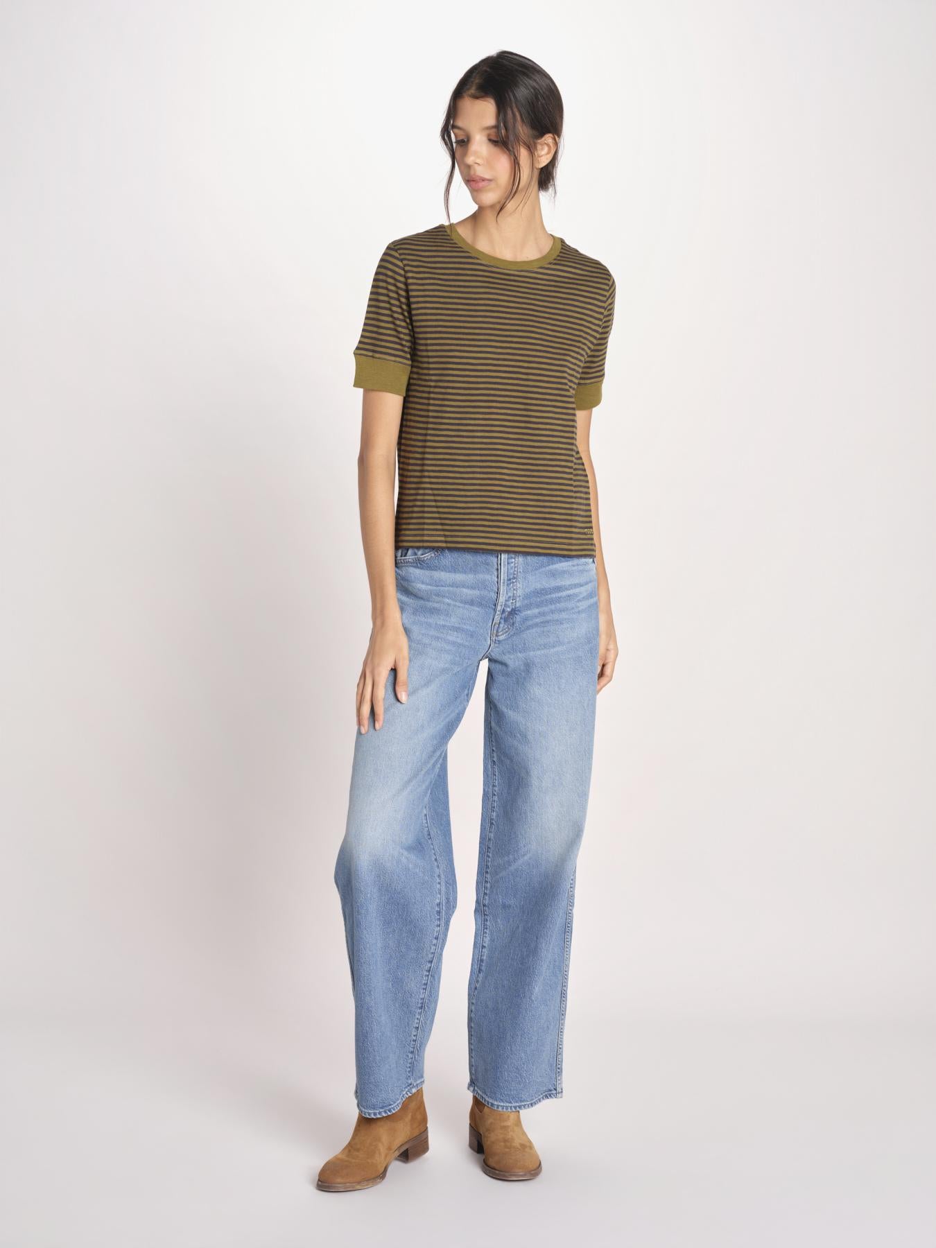 t-shirt a righe CIAS T1546_PS26 STB STRIPE B bellerose 