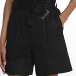 Bermuda con tasche 142704 BLACK lvir 