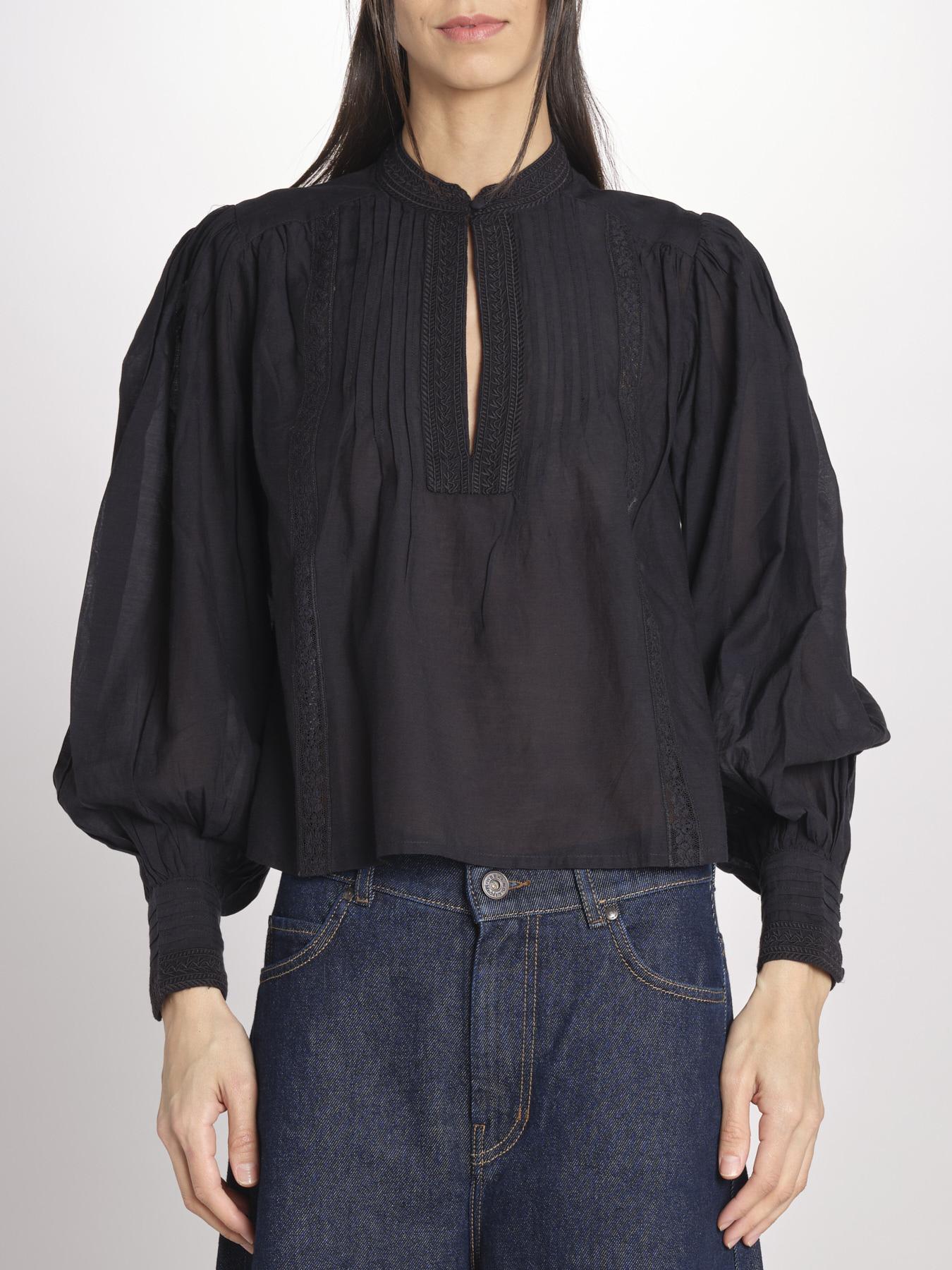 Camicia voille GANIA 2HVA27-V09847 NOIR vanessa bruno 