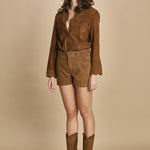short in suede. RWBS01030 DAIM 207 zadig & voltaire 