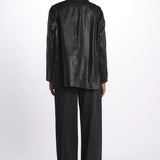 Giacca in pelle MARAT 2515441031600 001NERO weekend maxmara 