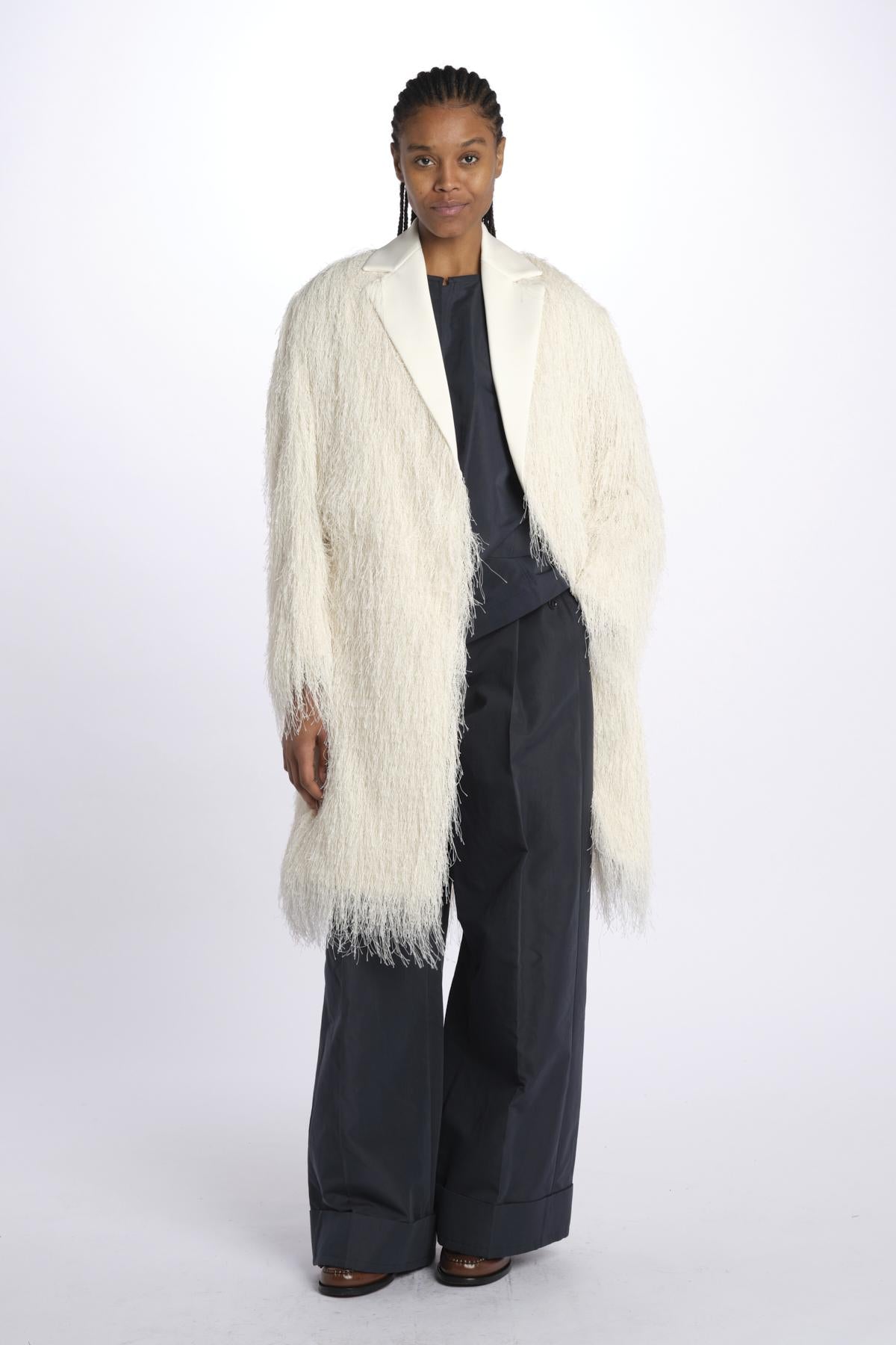 Pantalone HIGH WAIST pences con risvolto 51279LCO MIDNIGHT phillip lim 