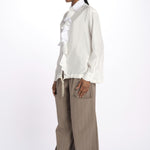 Camicia seta con rouches BRIDGET SHIRT HABOTAI jejia 
