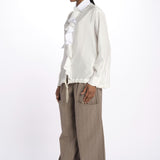 Camicia seta con rouches BRIDGET SHIRT HABOTAI jejia 