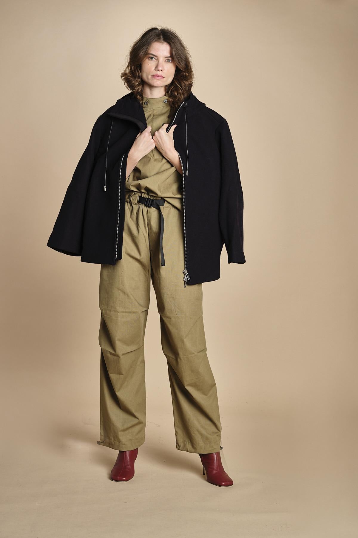 camicia collo guru DIMAS SNW MILITARY GREEN studio nicholson 