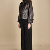 giaccone pelle BERBICE 2525446021600 001 weekend maxmara 