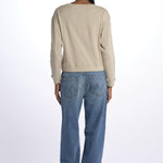T-shirt felpa m/l WSW02 FEATHER GREY merz b 