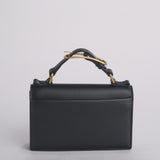 Clutch AUDREY MINI CLUTCH pelle B575CFC BLACK studio AMELIA 