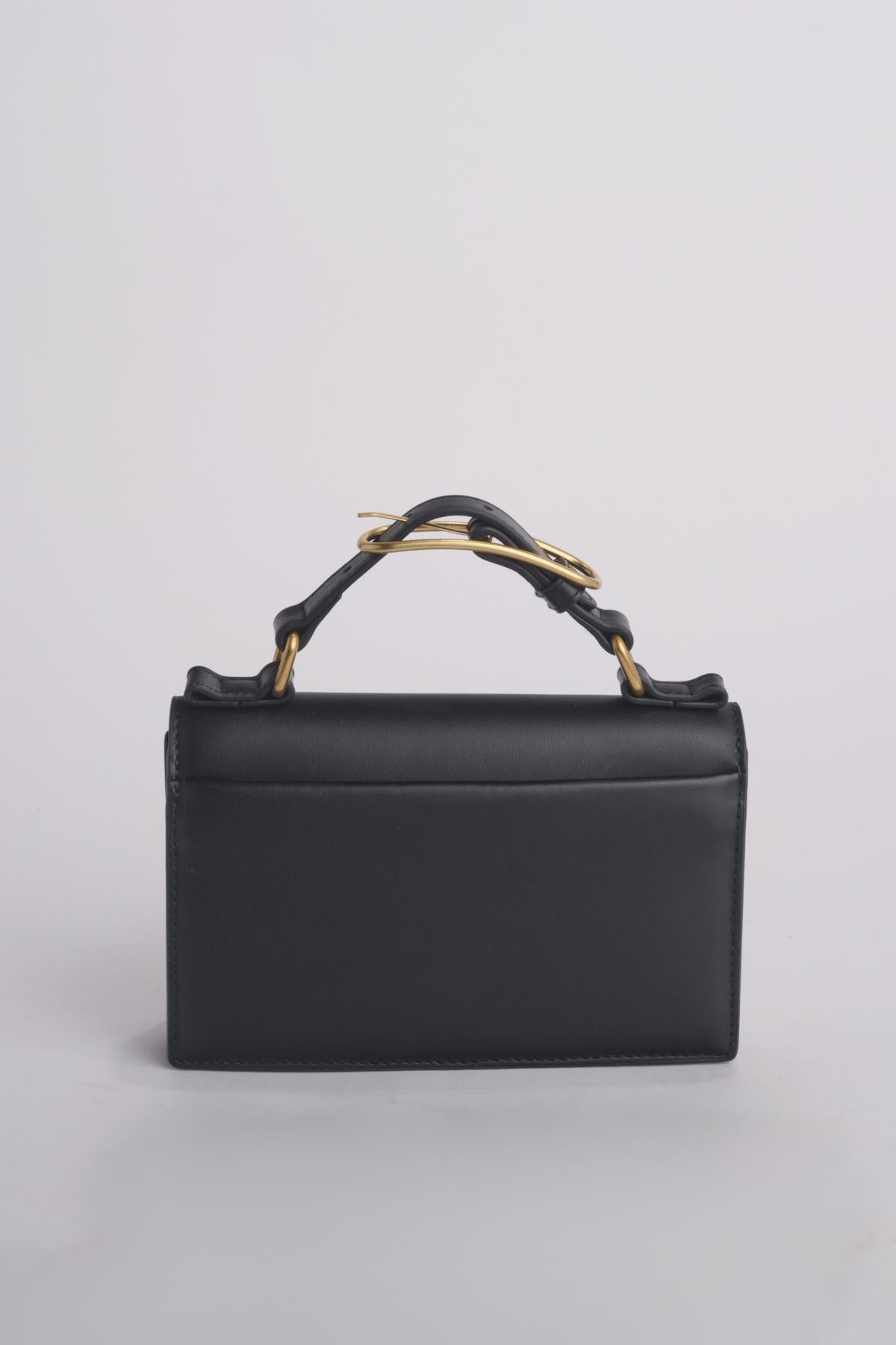 Clutch AUDREY MINI CLUTCH pelle B575CFC BLACK studio AMELIA 