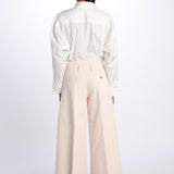 Pantalone ORIANA cropped nervature denim ORIANA540170 91 quelledue 