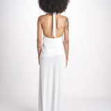 JOELE abito lungo con scollo profondo e schiena nuda JOELE OFF WHITE amazuìn 