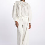 Camicia m/l pizzo CALIN BLANC001 vanessa bruno 